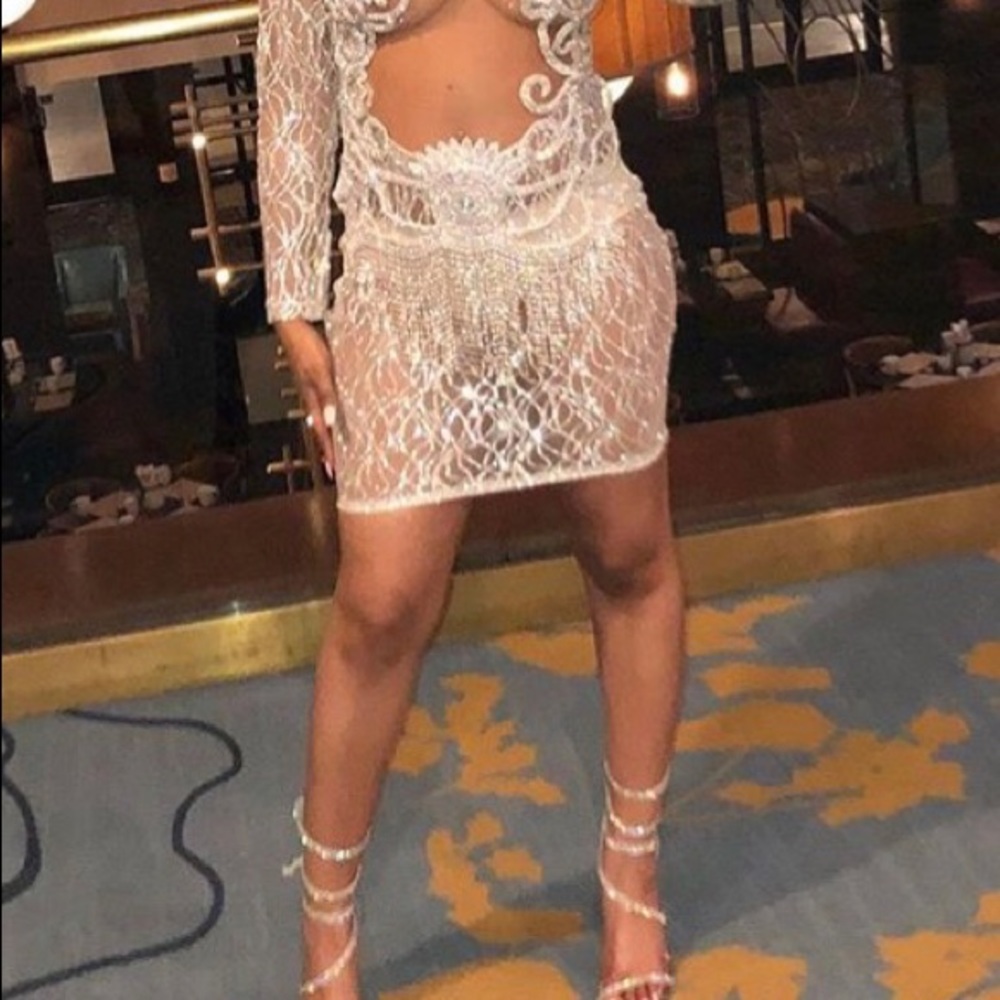 Custom made dress worn once!
